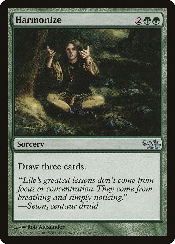 Image for Harmonize (22) (EVG) - Magic: The Gathering