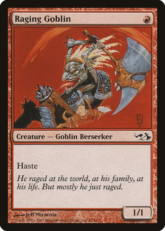 Image for Raging Goblin (47) (EVG) - Magic: The Gathering