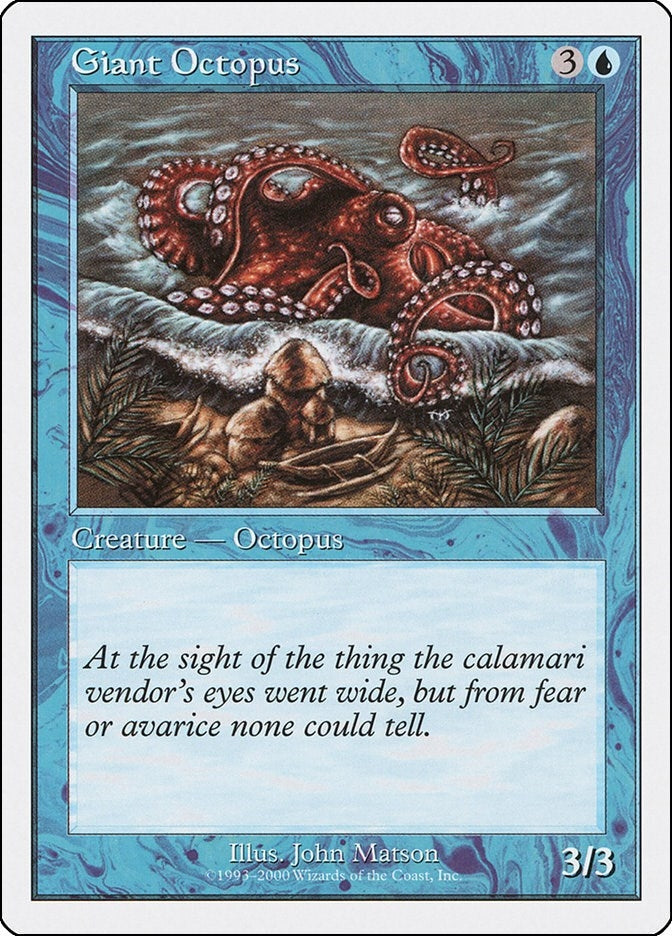 Image for Giant Octopus (S00) - Magic: The Gathering