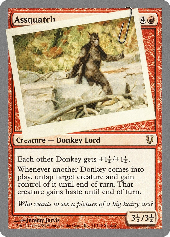 Image for Assquatch (71) (UNH) - Magic: The Gathering