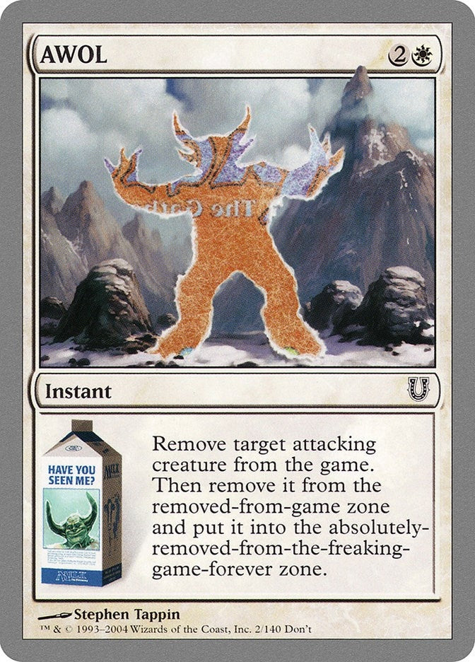 Image for AWOL (2) (UNH) - Magic: The Gathering
