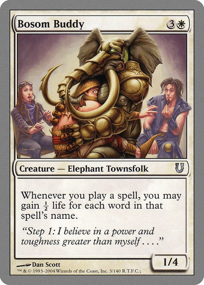 Image for Bosom Buddy (3) (UNH) - Magic: The Gathering
