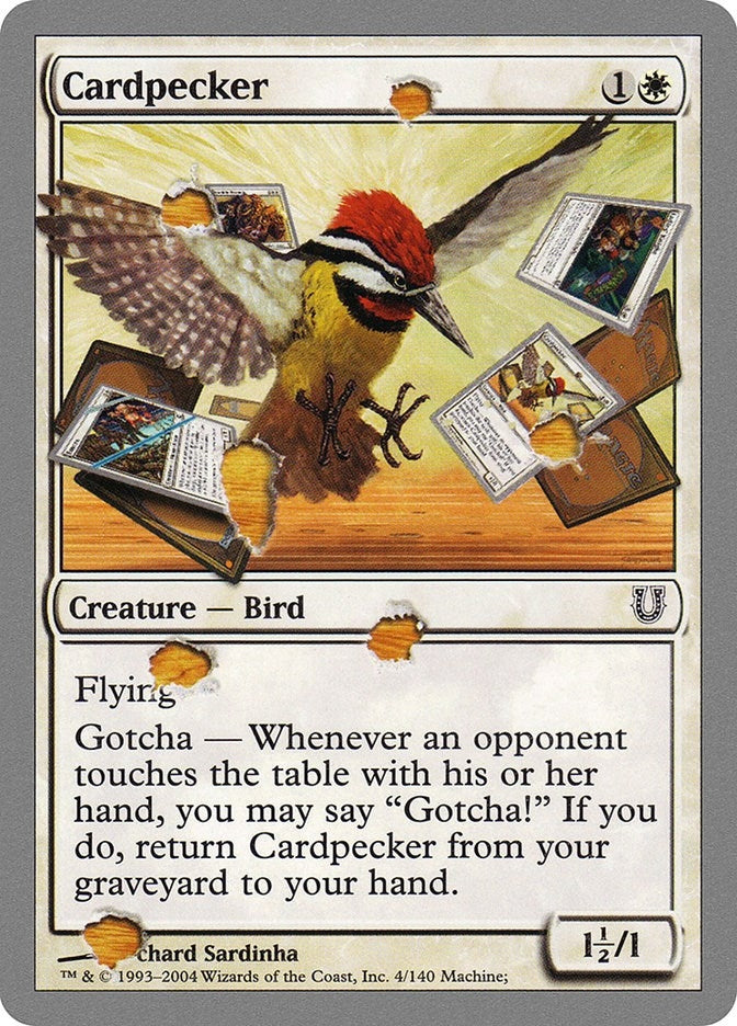 Image for Cardpecker (4) (UNH) - Magic: The Gathering