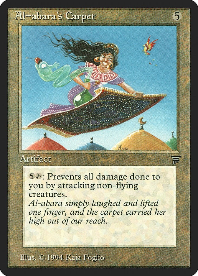 Image for Al-abara's Carpet (LEG) - Magic: The Gathering
