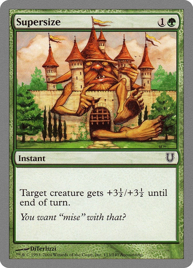 Image for Supersize (113) (UNH) - Magic: The Gathering