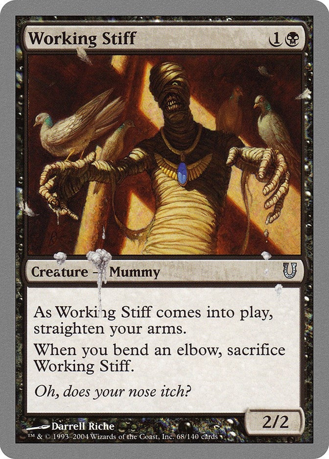Image for Working Stiff (68) (UNH) - Magic: The Gathering