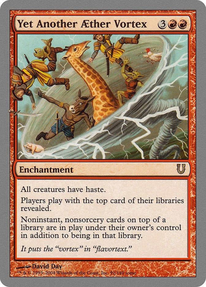 Image for Yet Another Aether Vortex (91) (UNH) - Magic: The Gathering