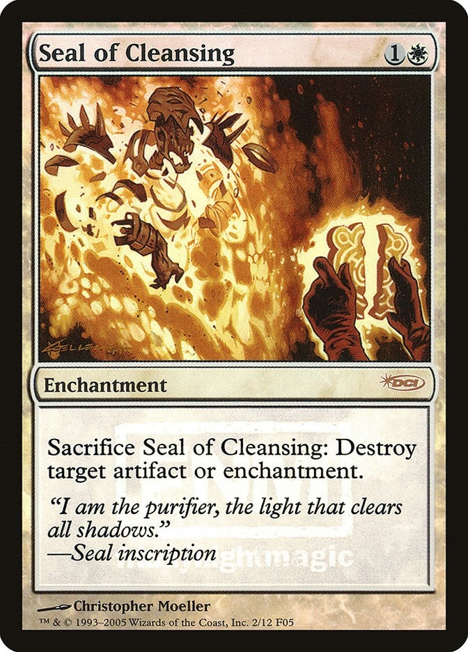 Image for Seal of Cleansing (2) (FNM) - Magic: The Gathering