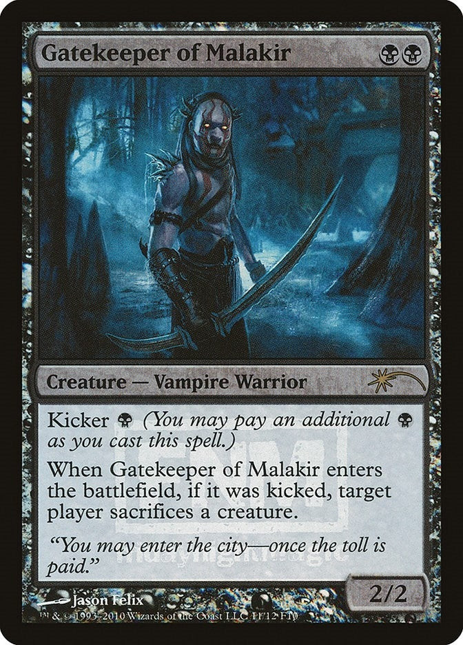 Image for Gatekeeper of Malakir (11) (FNM) - Magic: The Gathering