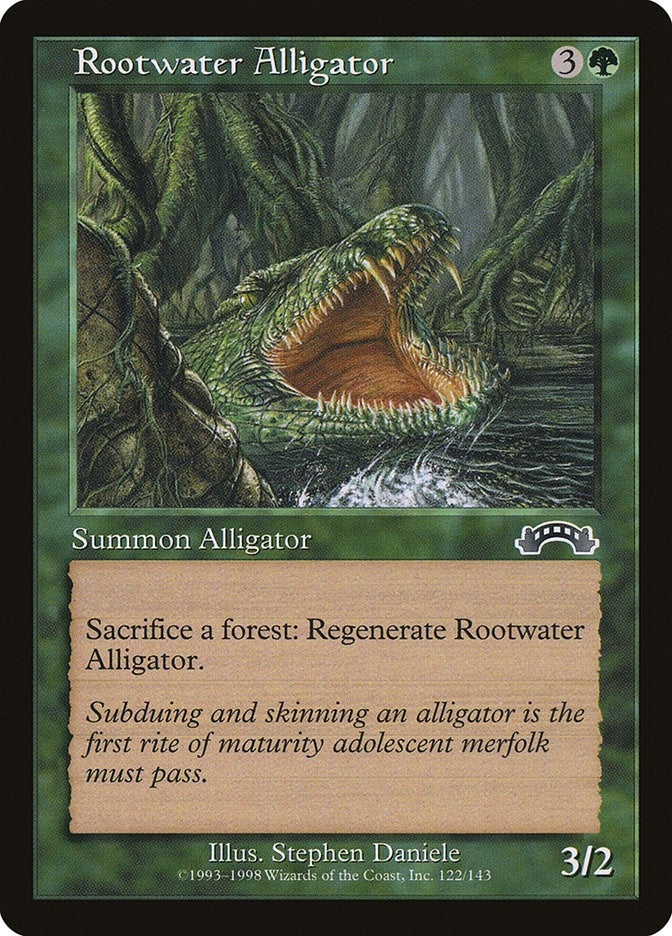 Rootwater Alligator (122) (EXO) Japanese