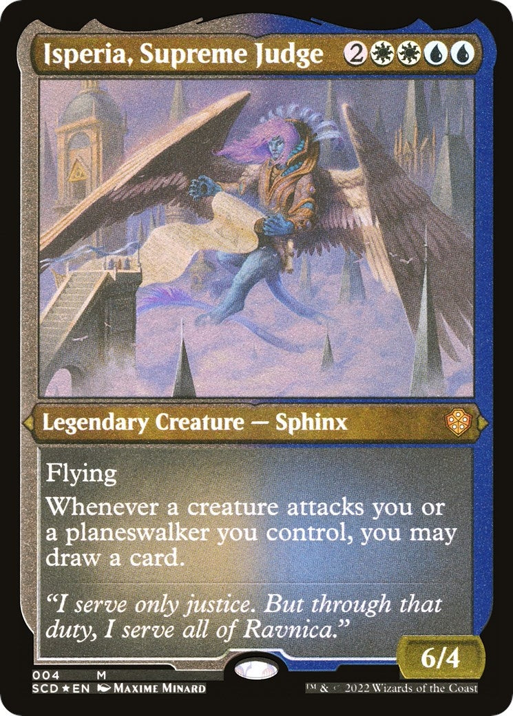 Image for Isperia, Supreme Judge (Foil Etched) (4) (SCD) - Magic: The Gathering