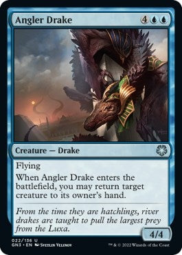 Image for Angler Drake (22) (GN3) - Magic: The Gathering
