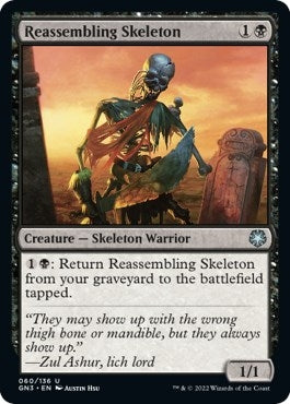 Image for Reassembling Skeleton (60) (GN3) - Magic: The Gathering