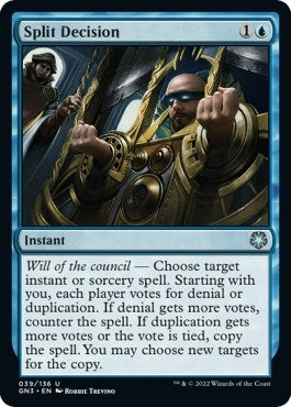 Image for Split Decision (39) (GN3) - Magic: The Gathering