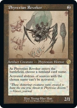 Image for Phyrexian Revoker (Schematic) (103) (BRR) - Magic: The Gathering