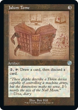 Image for Jalum Tome (Schematic) (87) (BRR) - Magic: The Gathering