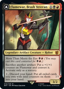 Flamewar, Brash Veteran (10) (BOT) Japanese