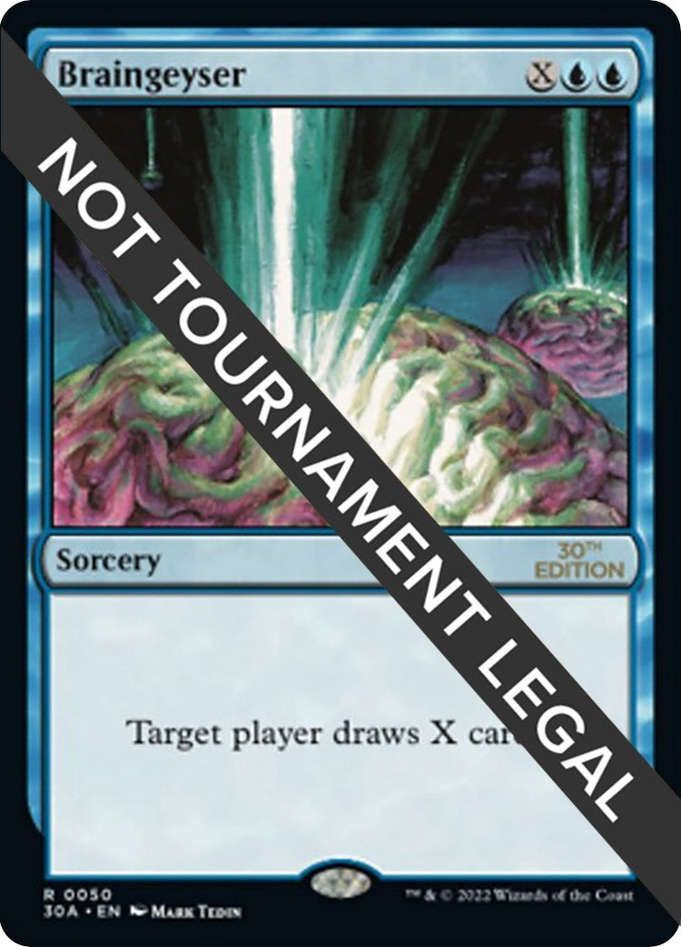 Image for Braingeyser (50) (30A) - Magic: The Gathering