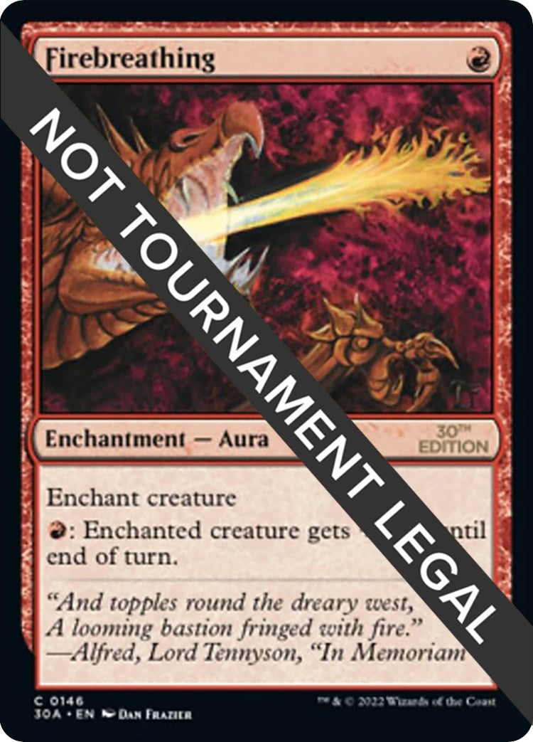 Image for Firebreathing (146) (30A) - Magic: The Gathering