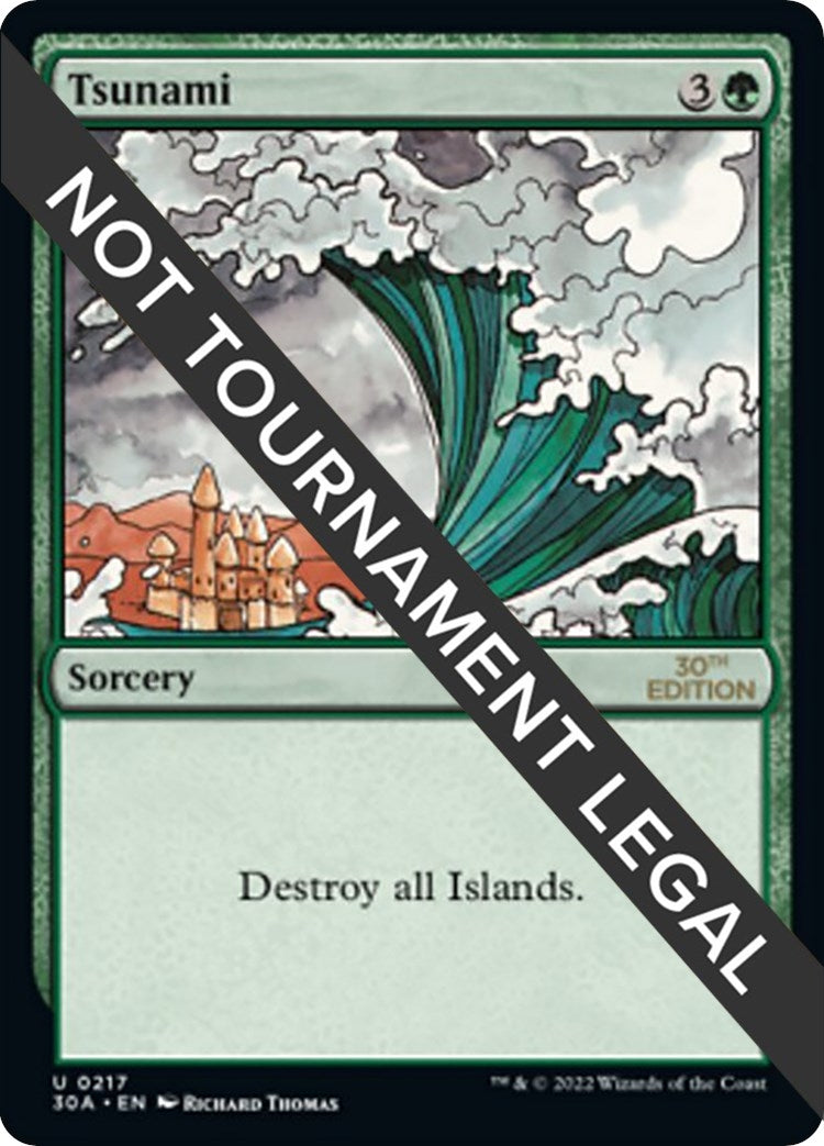 Image for Tsunami (217) (30A) - Magic: The Gathering
