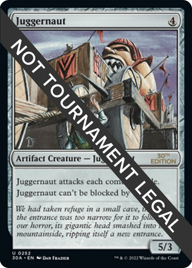 Image for Juggernaut (252) (30A) - Magic: The Gathering