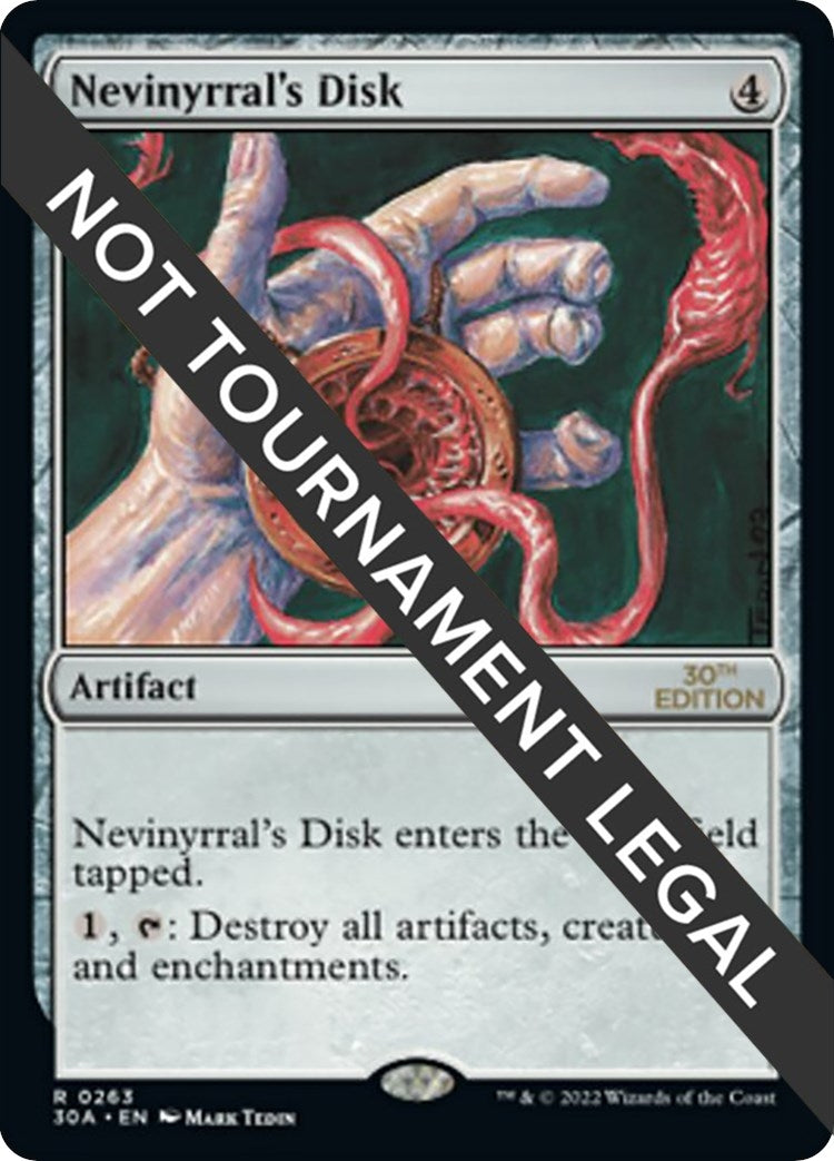 Image for Nevinyrral's Disk (263) (30A) - Magic: The Gathering
