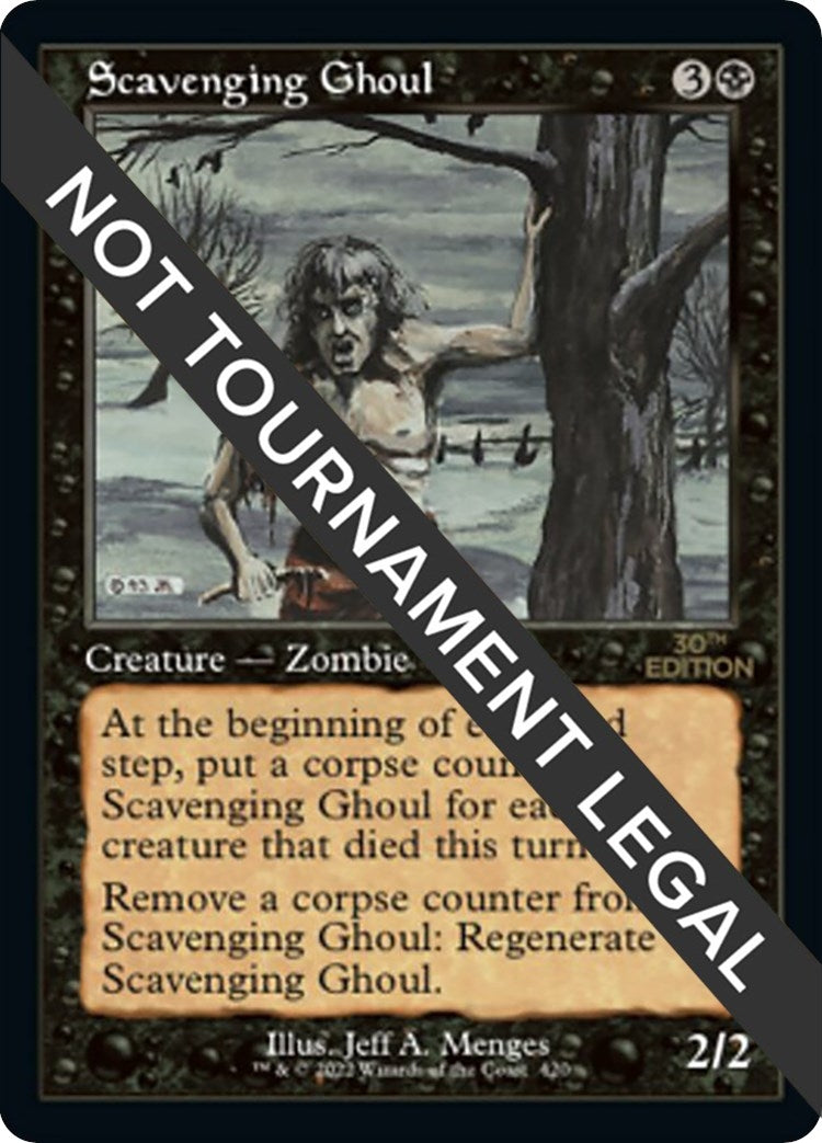 Image for Scavenging Ghoul (Retro Frame) (420) (30A) - Magic: The Gathering