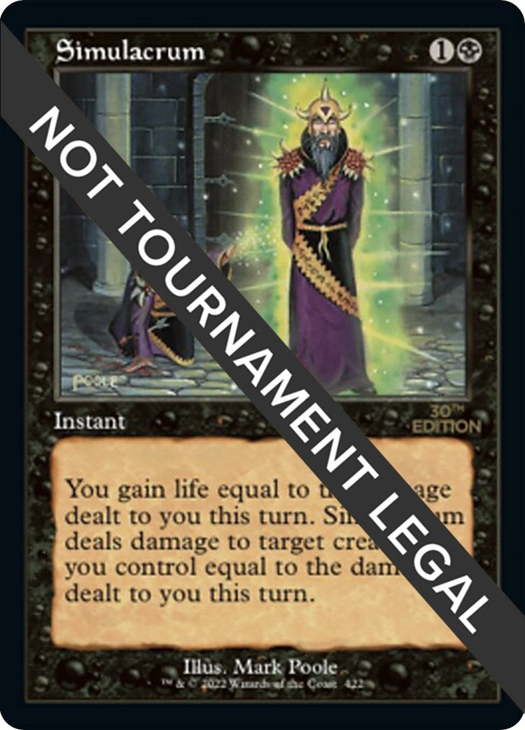 Image for Simulacrum (Retro Frame) (422) (30A) - Magic: The Gathering