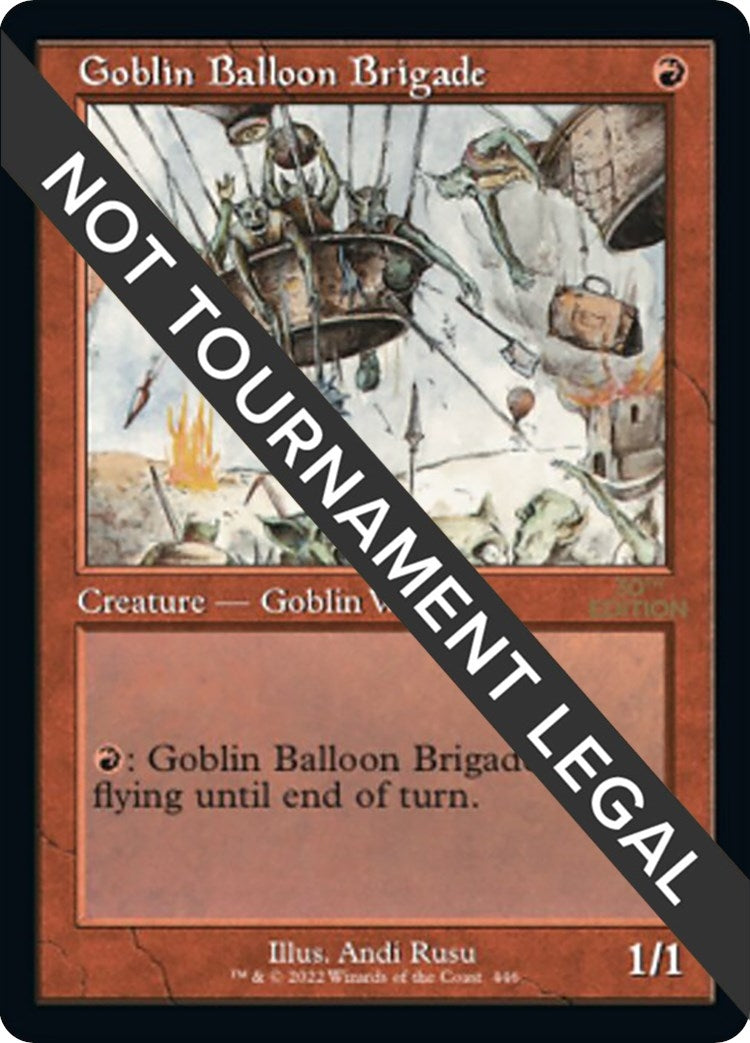 Image for Goblin Balloon Brigade (Retro Frame) (446) (30A) - Magic: The Gathering