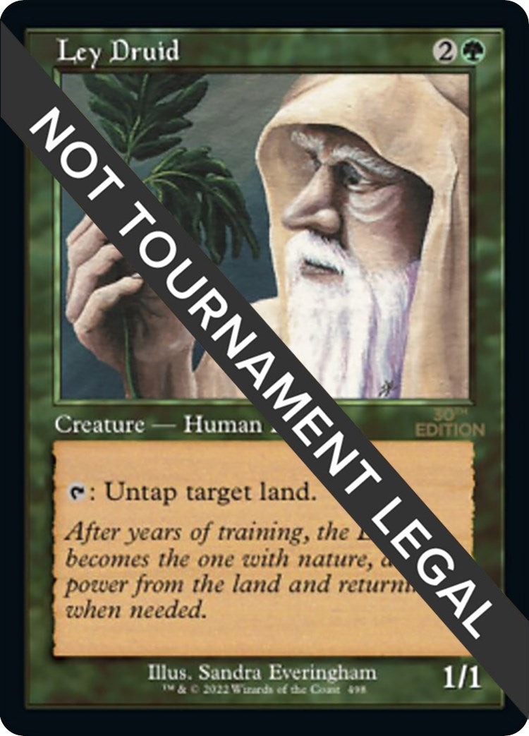 Image for Ley Druid (Retro Frame) (498) (30A) - Magic: The Gathering