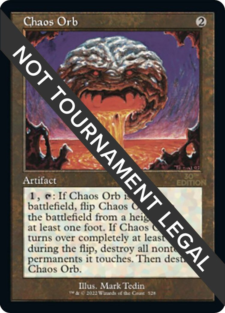 Image for Chaos Orb (Retro Frame) (528) (30A) - Magic: The Gathering