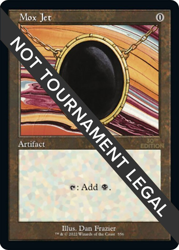 Image for Mox Jet (Retro Frame) (556) (30A) - Magic: The Gathering