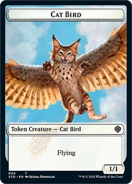 Image for Cat Bird // Thopter Double-Sided Token (5 // 24) (SCD) - Magic: The Gathering
