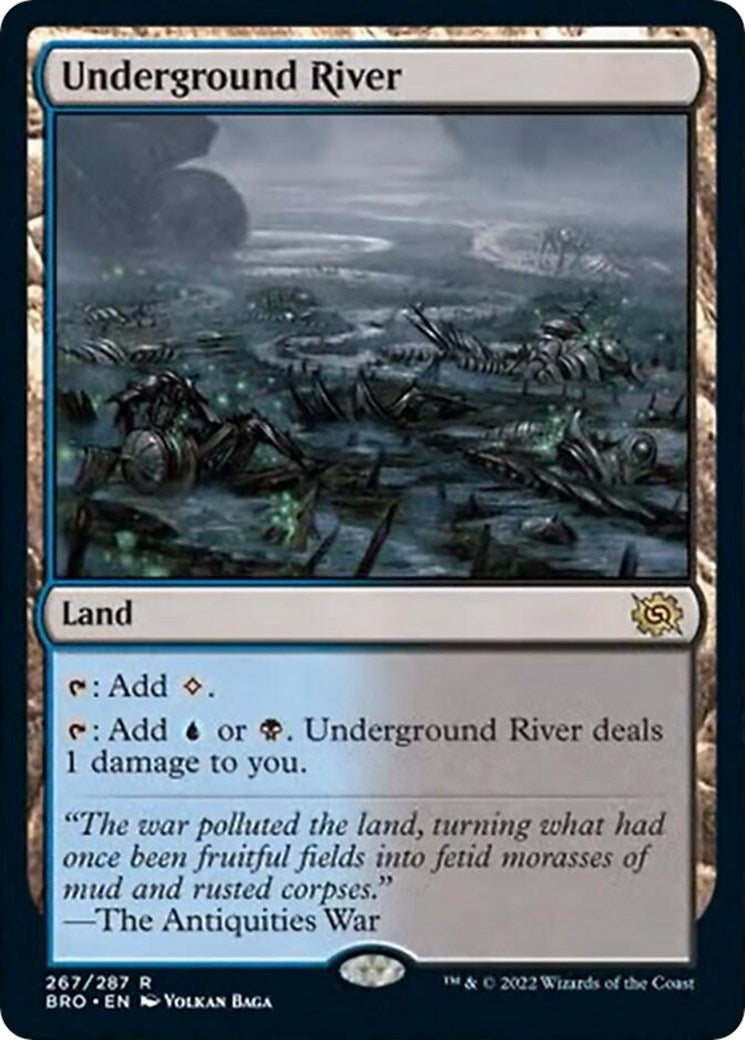Image for Underground River (267) (BRO) - Magic: The Gathering