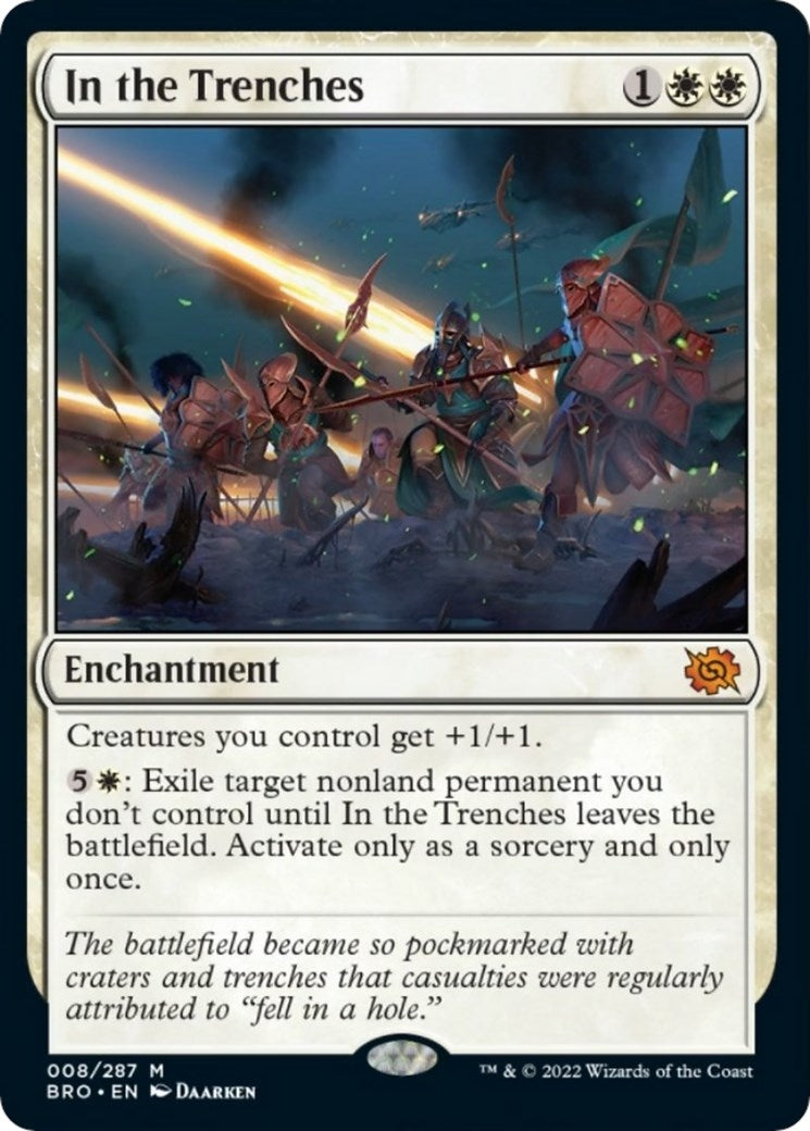 Image for In the Trenches (8) (BRO) - Magic: The Gathering