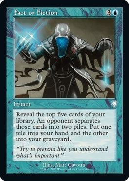 Image for Fact or Fiction (Retro Frame) (84) (BRC) - Magic: The Gathering