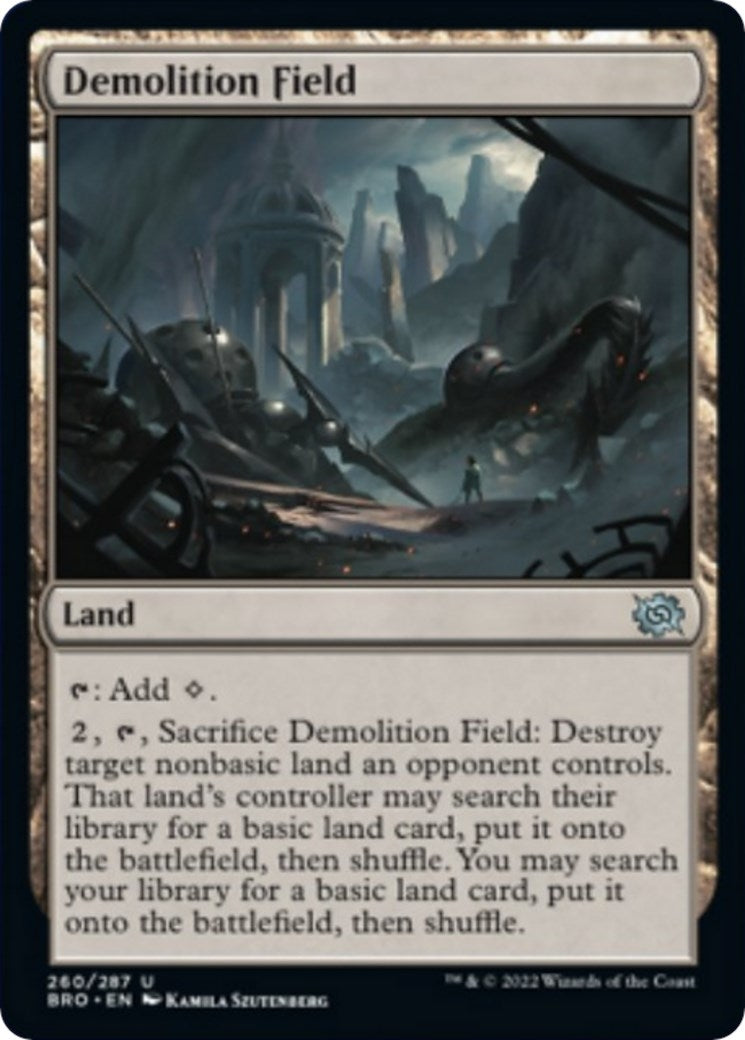 Demolition Field (260) (BRO) Japanese