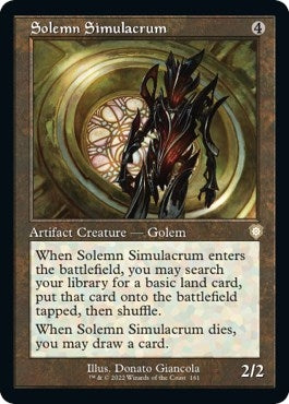 Image for Solemn Simulacrum (Retro Frame) (161) (BRC) - Magic: The Gathering