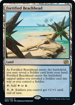 Image for Fortified Beachhead (262) (BRO) - Magic: The Gathering