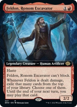 Image for Feldon, Ronom Excavator (Extended Art) (337) (BRO) - Magic: The Gathering