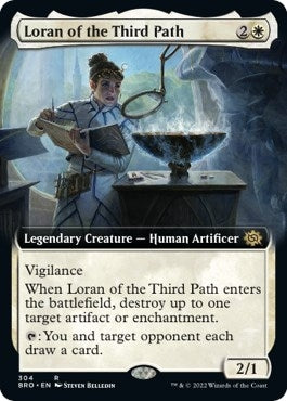 Image for Loran of the Third Path (Extended Art) (304) (BRO) - Magic: The Gathering