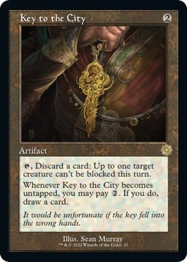 Image for Key to the City (27) (BRR) - Magic: The Gathering