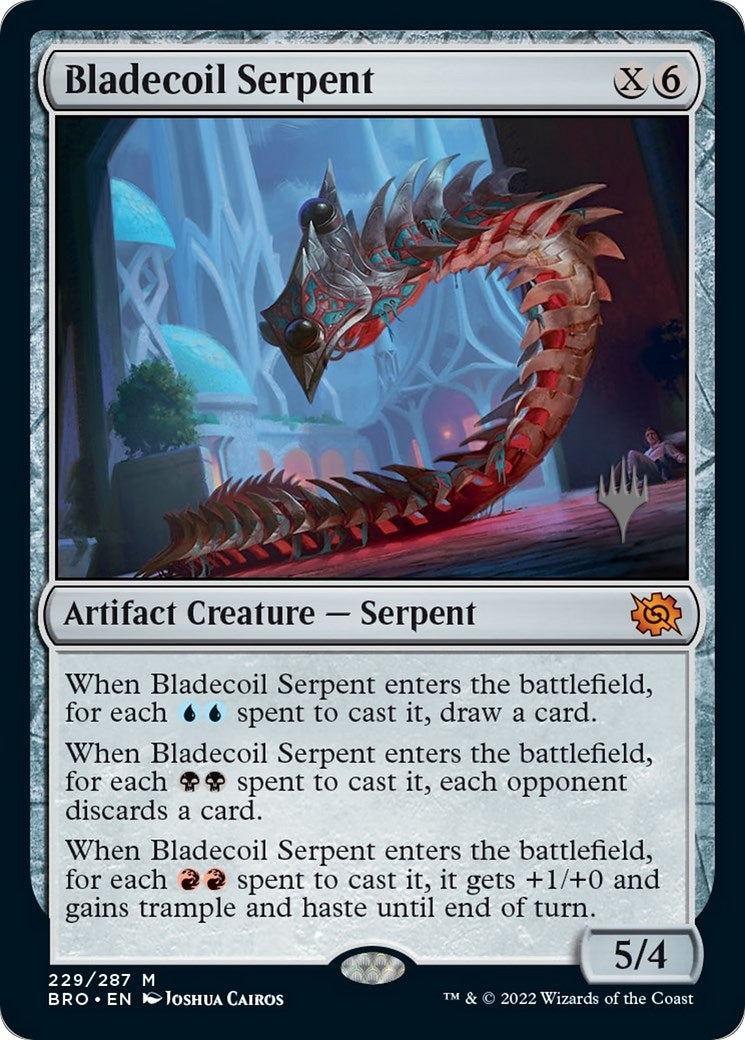 Image for Bladecoil Serpent (229) (PPBRO) - Magic: The Gathering