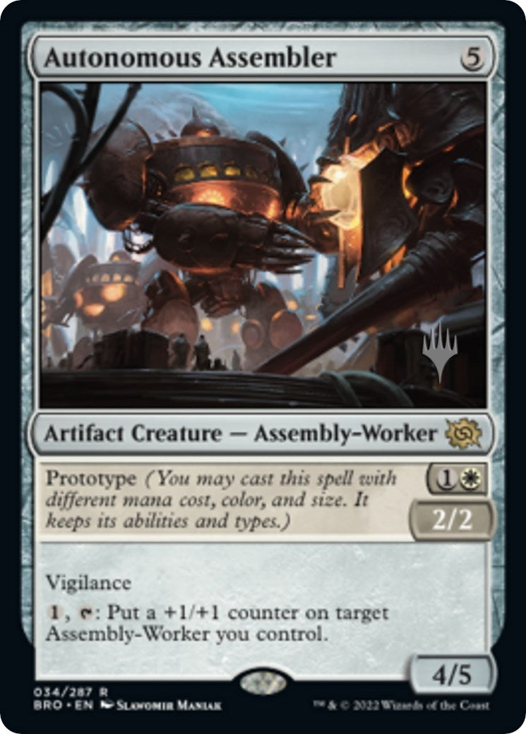 Image for Autonomous Assembler (34) (PPBRO) - Magic: The Gathering