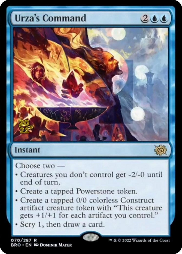 Image for Urza's Command (70) (PRE) - Magic: The Gathering