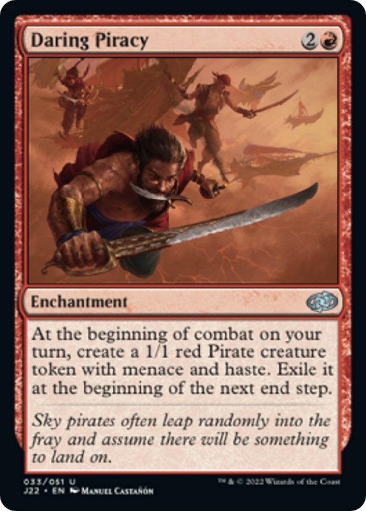 Image for Daring Piracy (33) (J22) - Magic: The Gathering