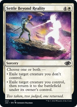 Image for Settle Beyond Reality (242) (J22) - Magic: The Gathering