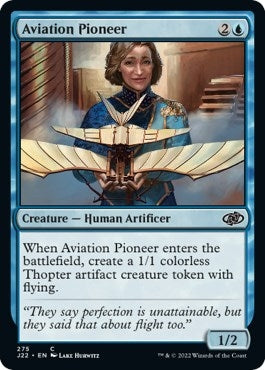 Image for Aviation Pioneer (275) (J22) - Magic: The Gathering
