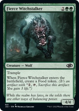 Image for Fierce Witchstalker (661) (J22) - Magic: The Gathering