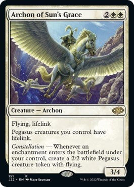 Image for Archon of Sun's Grace (151) (J22) - Magic: The Gathering
